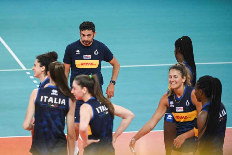 allenamento nazionale italiana seniores vollley lanciano