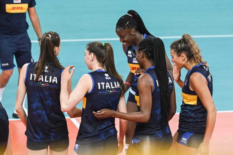 allenamento nazionale italiana seniores vollley lanciano