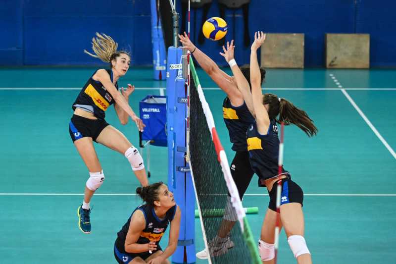 allenamento nazionale italiana seniores vollley lanciano