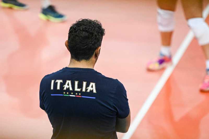 allenamento nazionale italiana seniores vollley lanciano