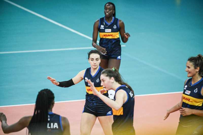 allenamento nazionale italiana seniores vollley lanciano