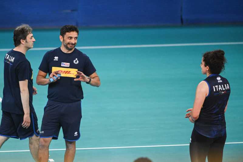 allenamento nazionale italiana seniores vollley lanciano