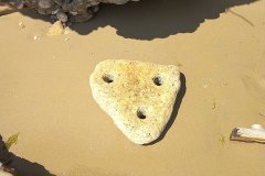 Antico manufatto rinvenuto a Punta Aderci