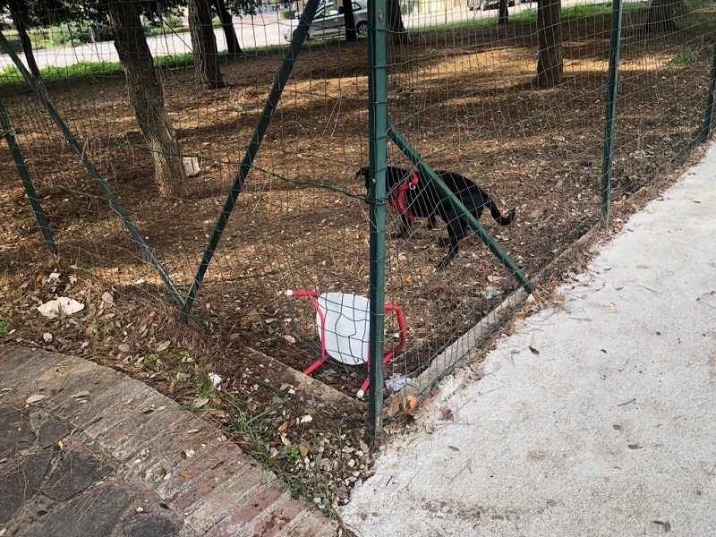 Vasto, area di sgambamento cani