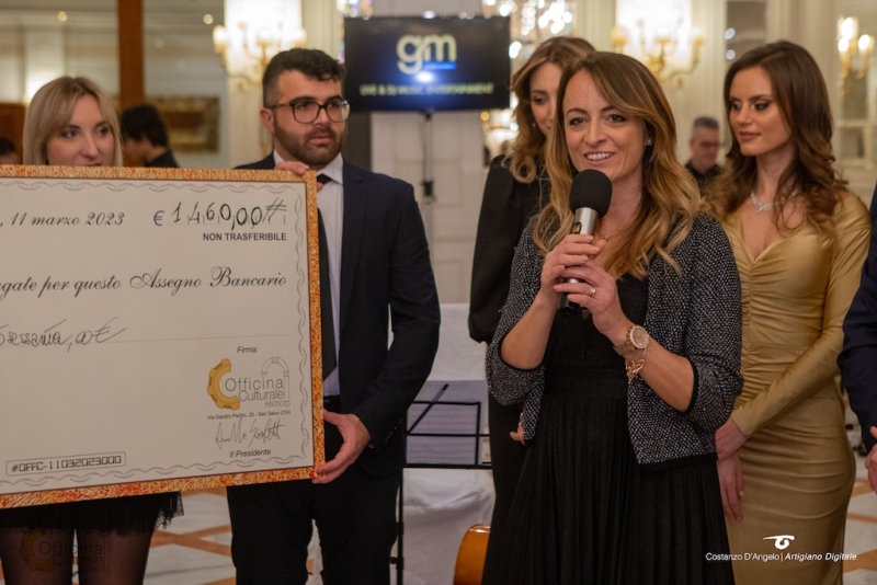 Cena di gala di Officina 66050 per lo Sportello Frida