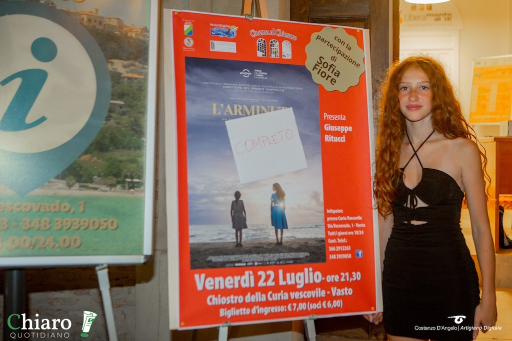 Cinema al Chiostro: una serata con Sofia Fiore e L'Arminuta