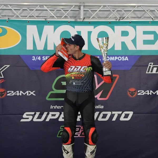Daniele Di Cicco campione italiano Supermoto