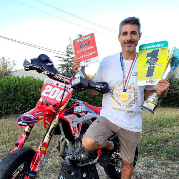 Daniele Di Cicco campione italiano Supermoto