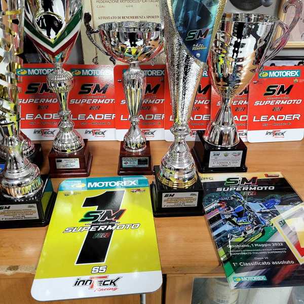 Daniele Di Cicco campione italiano Supermoto