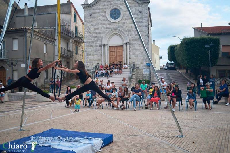 Danza aerea a Lentella