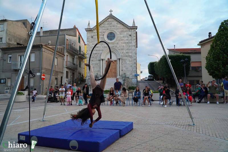 Danza aerea a Lentella