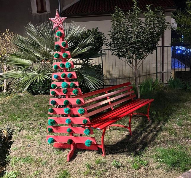 Decorazioni natalizie a Casalanguida