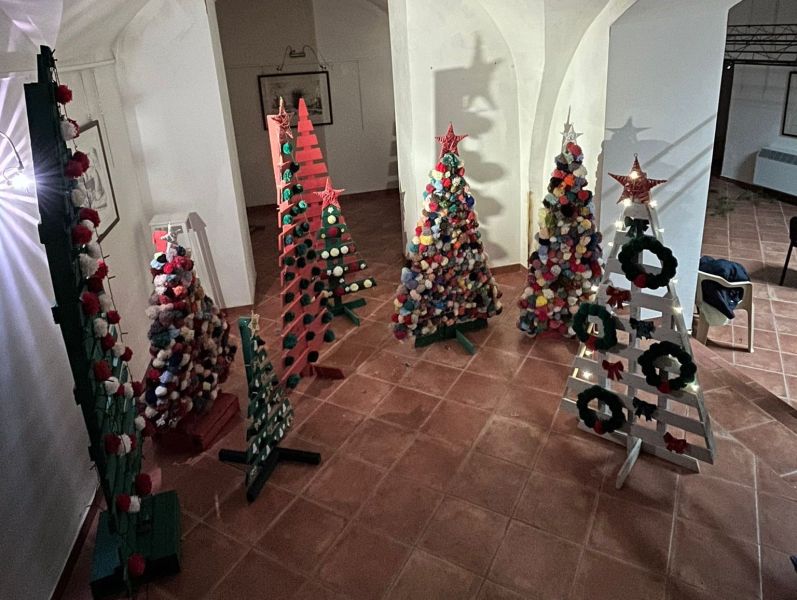 Decorazioni natalizie a Casalanguida