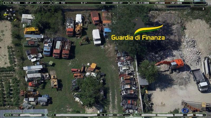 Discarica abusiva sequestrata dalla guardia di finanza