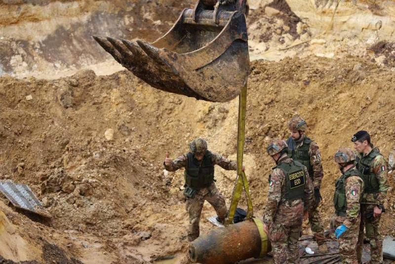 Disinnescata la bomba di Avezzano