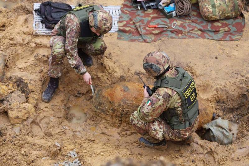 Disinnescata la bomba di Avezzano