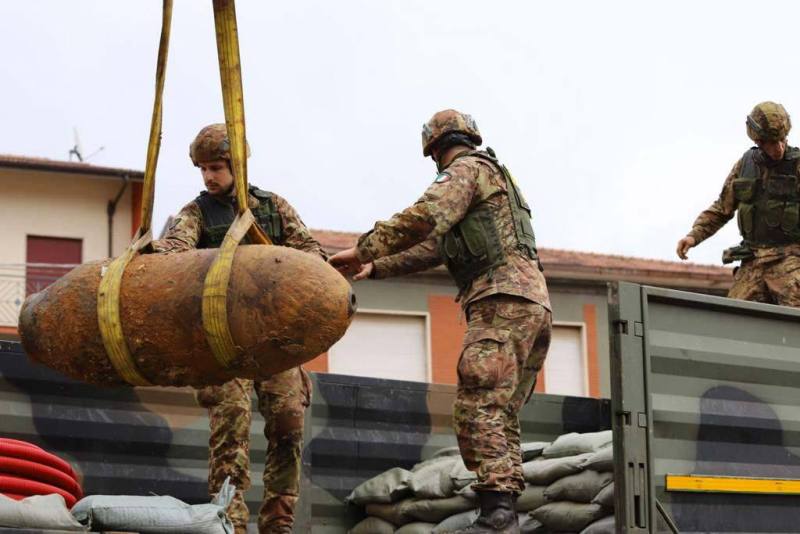 Disinnescata la bomba di Avezzano