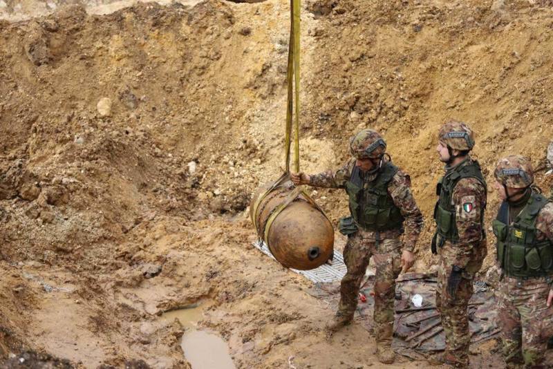 Disinnescata la bomba di Avezzano