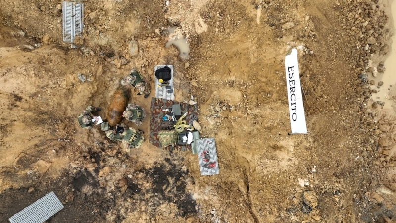 Disinnescata la bomba di Avezzano