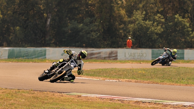 Felice Marchesano al Circuito del Sagittario