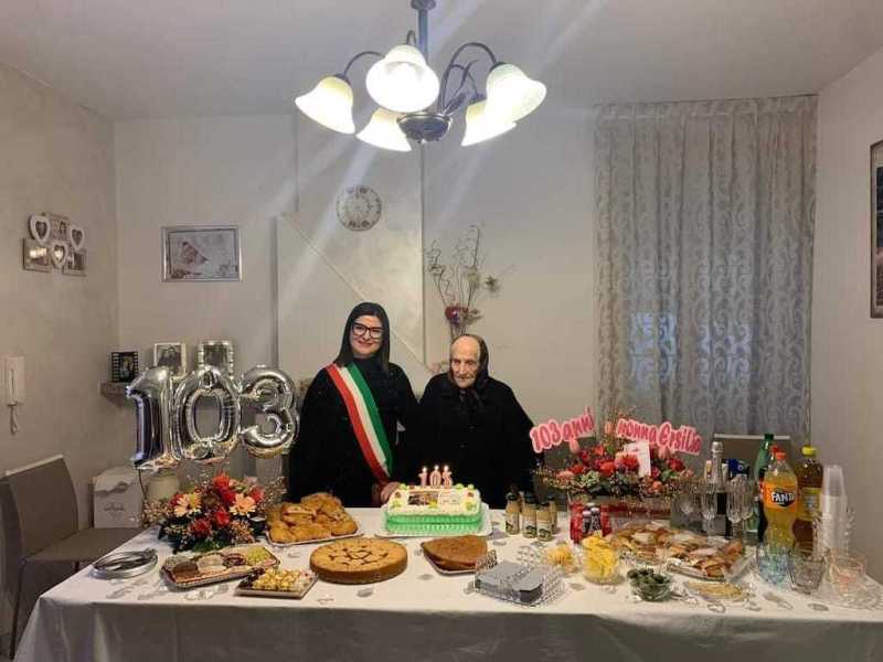 I 103 anni di nonna Ersilia Terza