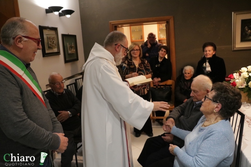 I 70 anni di matrimonio di Umberto e Rosa