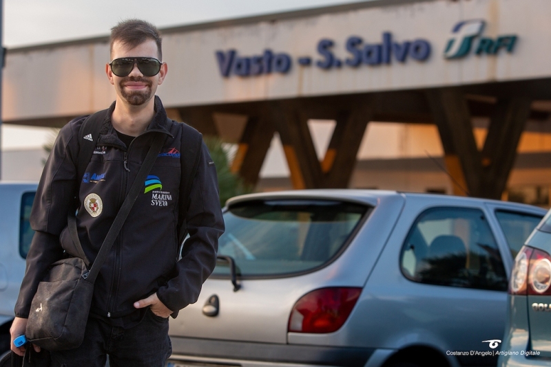 I ragazzi dell'Anffas in partenza per la Barcolana