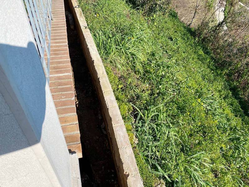 Balconata orientale di Vasto, dissesto