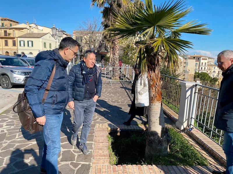 Balconata orientale di Vasto, dissesto