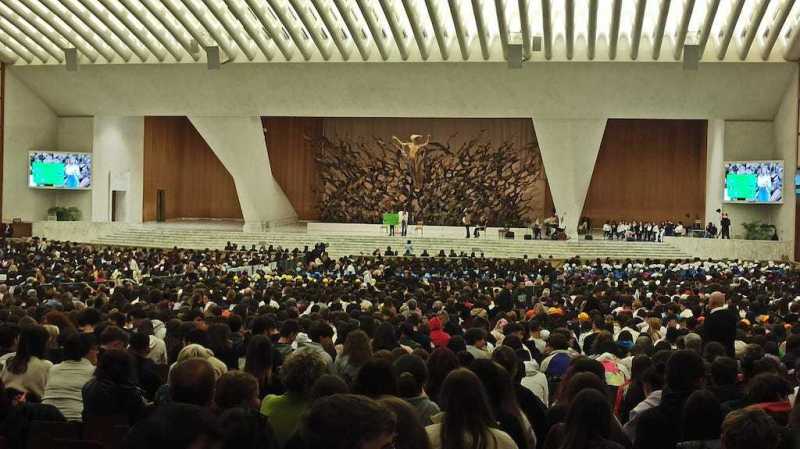 Il Pantini Pudente da Papa Francesco