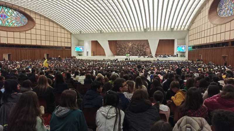 Il Pantini Pudente da Papa Francesco