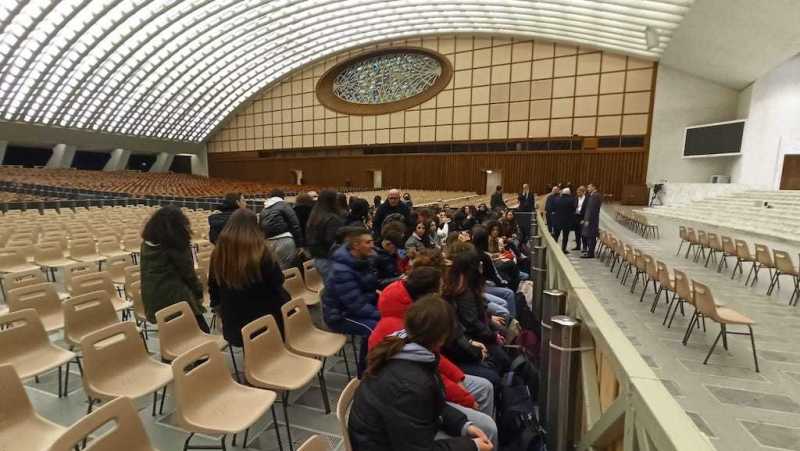 Il Pantini Pudente da Papa Francesco