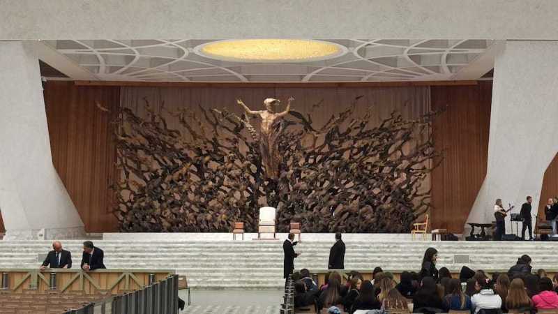 Il Pantini Pudente da Papa Francesco