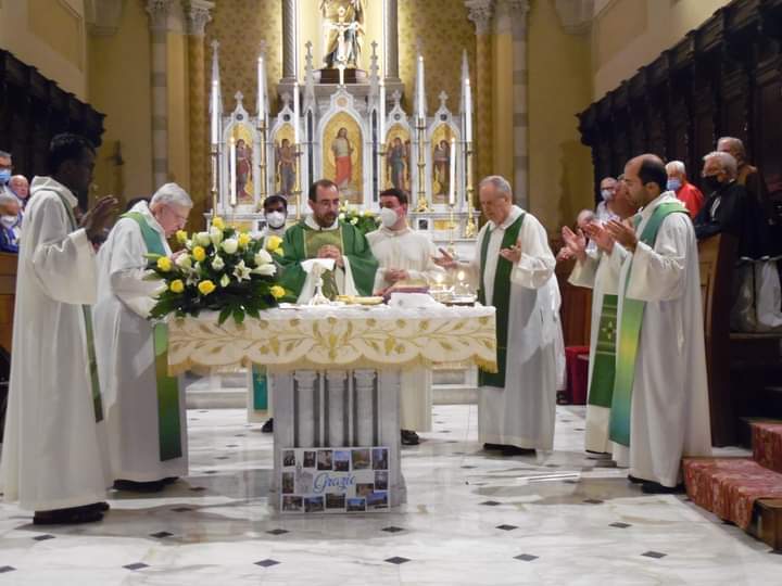 Il saluto a don Gianfranco Travaglini