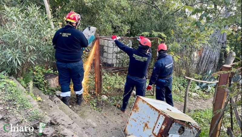 In corso lo sgombero dei terreni a Canale