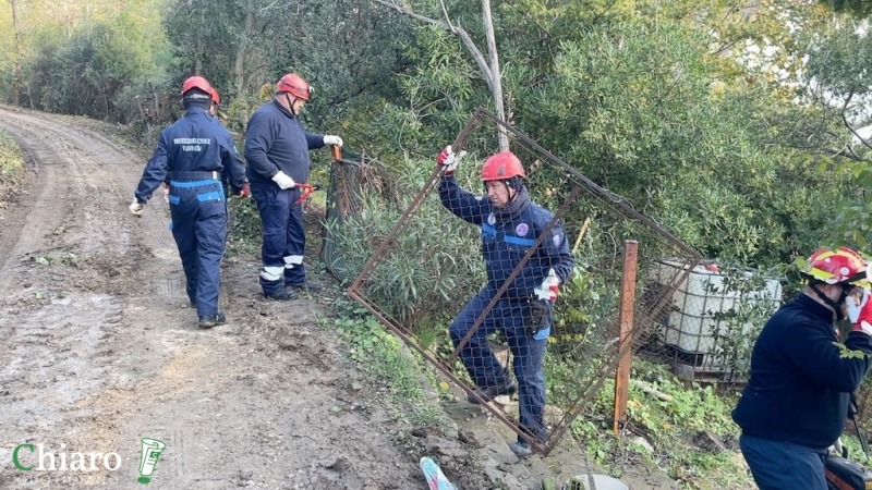 In corso lo sgombero dei terreni a Canale