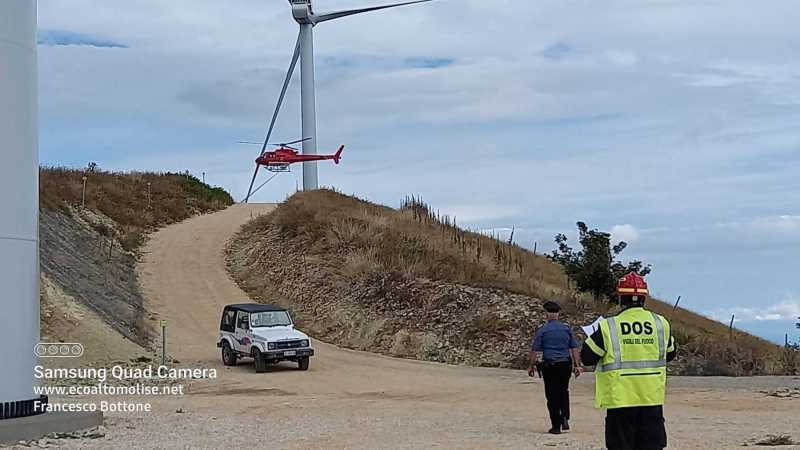 Incendio Castiglione Messer Marino - Schiavi di Abruazzo