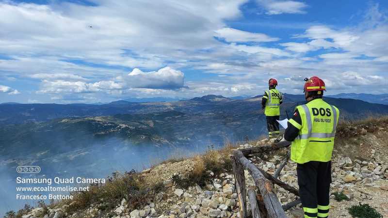 Incendio Castiglione Messer Marino - Schiavi di Abruazzo