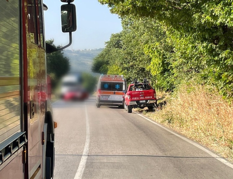 Incidente sulla sp 154