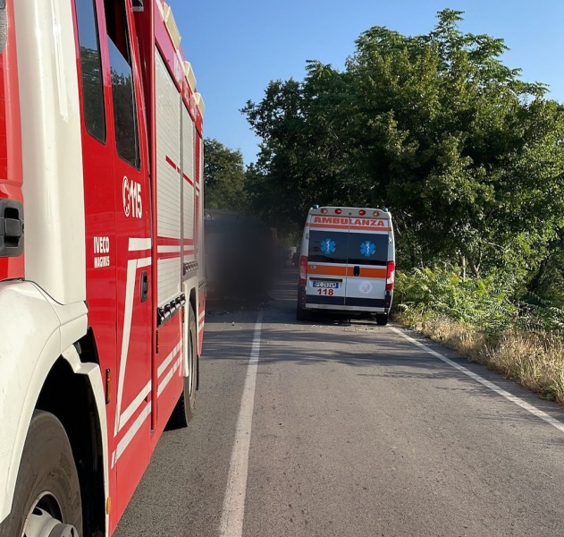 Incidente sulla sp 154