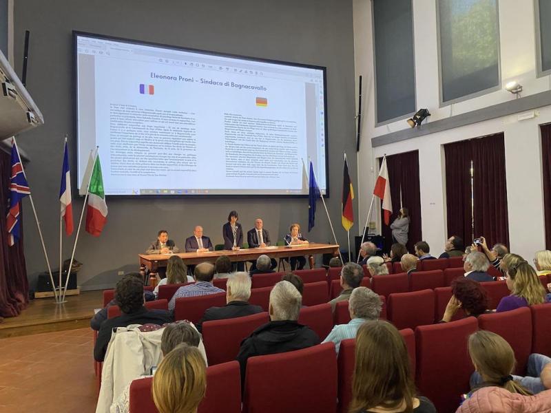 La delegazione di Pollutri a Bagnacavallo