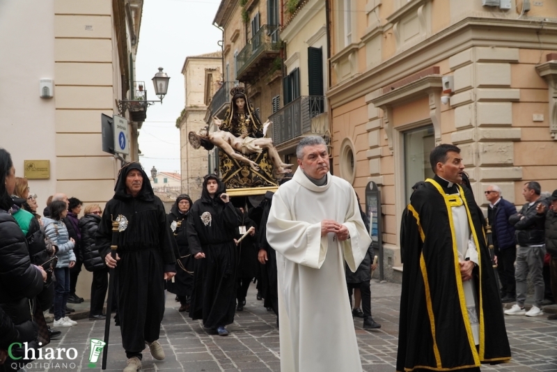 La processione del Sabato Santo