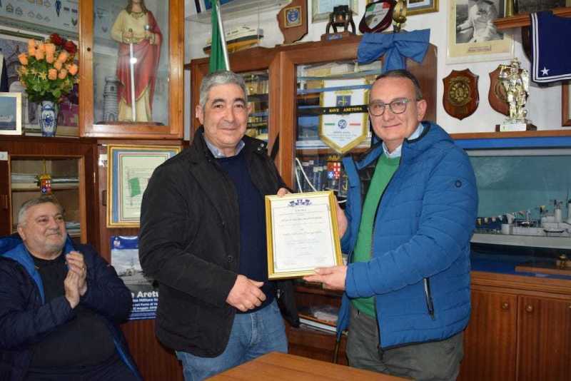 L'Anmi saluta il luogotenente Evangelista