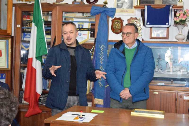 L'Anmi saluta il luogotenente Evangelista