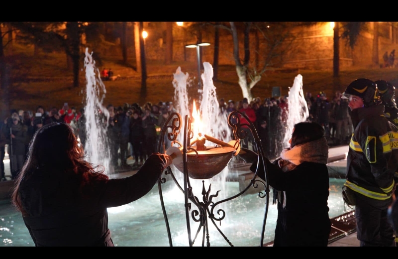 L'Aquila - La fiaccolata in ricordo delle 309 vittime