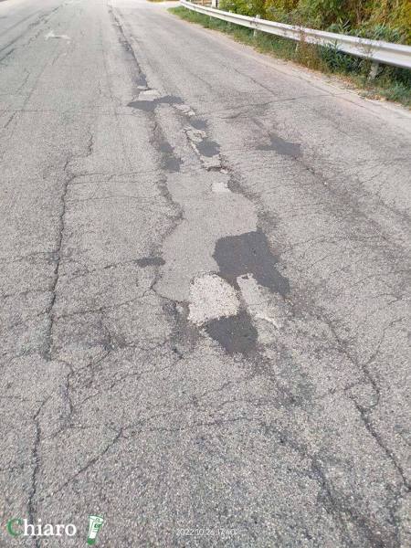Provinciali disastrate a Gissi