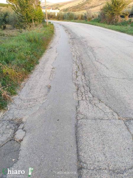 Provinciali disastrate a Gissi