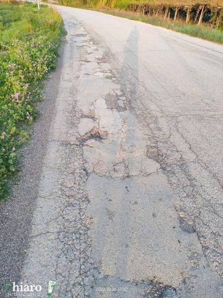 Provinciali disastrate a Gissi