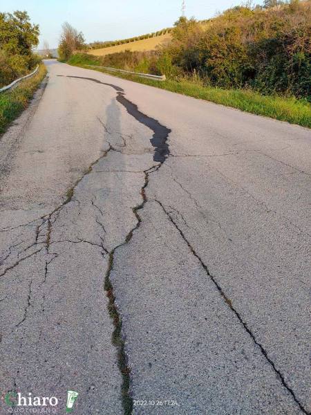 Provinciali disastrate a Gissi