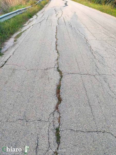 Provinciali disastrate a Gissi